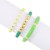  occidental style beads weave  Bohemia brief fresh sweet more bracelet set