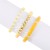  occidental style beads weave  Bohemia brief fresh sweet more bracelet set