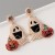 earrings occidental style Earring woman samll personality beads exaggerating Pearl earrings