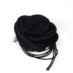  occidental style handmade Cloth flowers belt necklace  pure chain woman