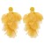  handmade Cloth tassel earrings woman  occidental style fashion exaggerating long style earring Earring
