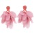  handmade Cloth tassel earrings woman  occidental style fashion exaggerating long style earring Earring