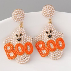 occidental style creative beads earrings personality WordOO fashion short styl..