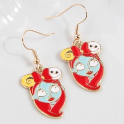 occidental style fashion concise personality skull girl lady earrings