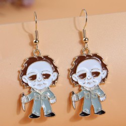 occidental style fashion concise color cartoon series personality earrings