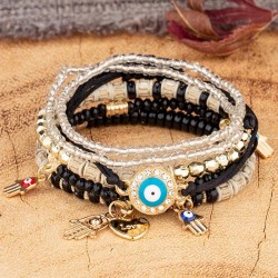 occidental style fashion noble wind all-Purpose eyes all-Purpose multilayer te..