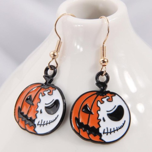occidental style fashion concise personality skull lady earrings