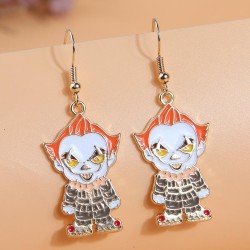 occidental style fashion concise color cartoon series personality earrings