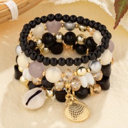 fashion noble wind concise Shells multilayer woman bracelet