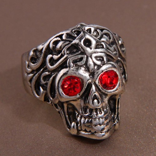 European and American Fashion Halloween Funny Retro Skeleton Style Ring