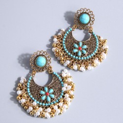 occidental style fashion retro noble wind Bohemia all-Purpose Pearl exaggerati..