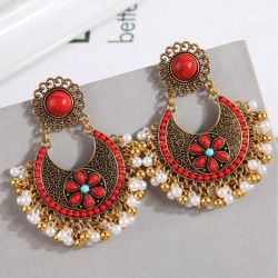 occidental style fashion retro noble wind Bohemia all-Purpose Pearl exaggerati..