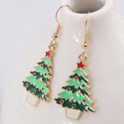 occidental style fashion concise christmas series lady earrings 
