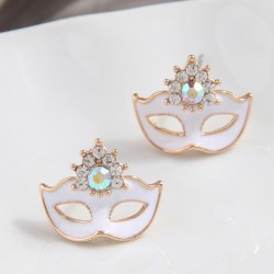fashion sweetOL flash diamond surface personality woman ear stud