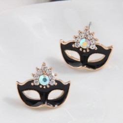 fashion sweetOL flash diamond surface personality woman ear stud