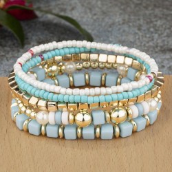 occidental style fashion Bohemia noble wind beads temperament multilayer woman..