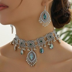 occidental style fashion medium noble wind retro hollow temperament exaggerati..