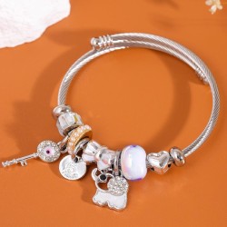 fashion concise key samll accessories temperament lady bangle