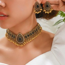  fashion retro medium wind flash diamond peacock Modeling drop temperament exa..