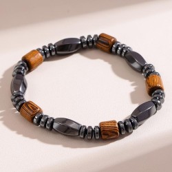 fashion concise black all-Purpose temperament man bracelet