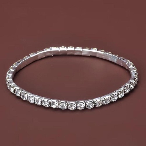  fashion concise row flash diamond personality lady bracelet