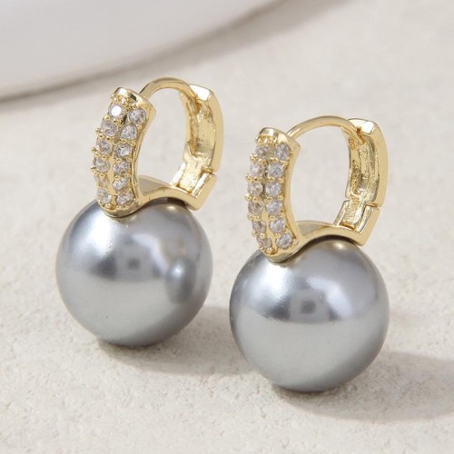 1 fashion bronze concise Pearl personality temperament lady buckle