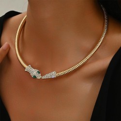 fashion Metal concise snake temperament lady temperament Collar