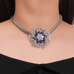 occidental style fashion  retro medium wind flash diamond bud temperament shor..