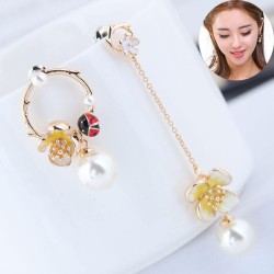 fine  Korean style fashion  sweetOL concise flowers Pearl all-Purpose temperam..