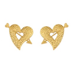  occidental style Metal love all-Purpose trend fashion samll earrings Earring