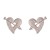  occidental style Metal love all-Purpose trend fashion samll earrings Earring