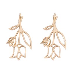  flowers all-Purpose trend fashion temperament earrings Earring woman