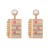 occidental style style fashion trend all-Purpose earrings Earring woman