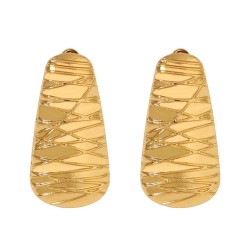  occidental style Metal geometry all-Purpose trend fashion samll earrings Earr..