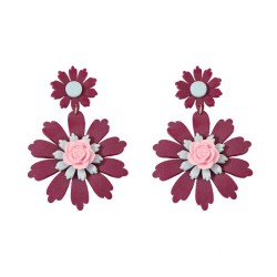  occidental style sun flower all-Purpose trend fashion leisure earrings Earrin..