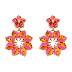 creative flowers hollow fashion lady pendant leisure personality exaggerating ..