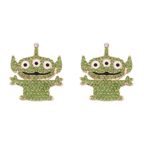  occidental style Earring diamond temperament all-Purpose trend fashion earrings woman