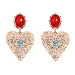  love eyes diamond all-Purpose temperament leisure earrings Earring woman