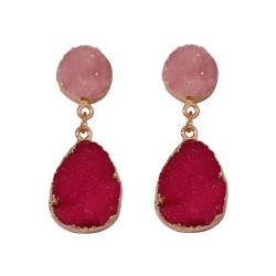  annular geometry trend fashion temperament all-Purpose earrings Earring woman
