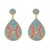  occidental style Oval Olives Pearl temperament all-Purpose trend fashion earrings Earring woman