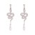  snake Pearl temperament all-Purpose fashion trend style earrings