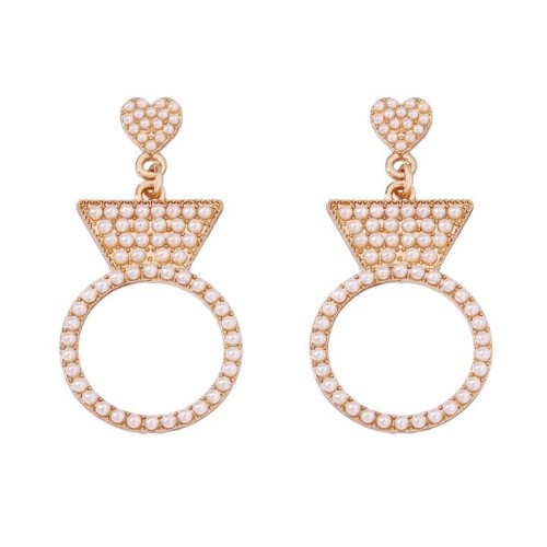  creative geometry all-Purpose trend fashion temperament earrings Earring woman