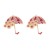 occidental style exaggerating style embed Rhinestone lady fashion temperament Modeling personality earrings
