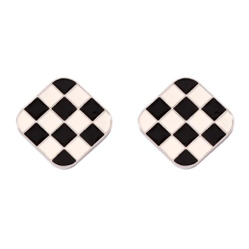 Earring occidental style geometry enamel temperament all-Purpose trend fashion earrings woman