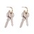  key trend fashion temperament all-Purpose earrings Earring woman