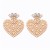  Pearl enamel diamond all-Purpose trend fashion earrings Earring