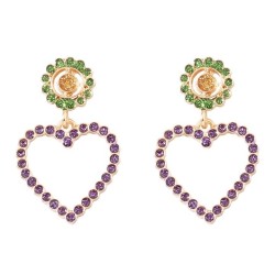  occidental style love trend all-Purpose fashion earrings Earring