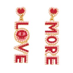  occidental style WordOVE style fashion trend all-Purpose earrings woman