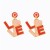  occidental style PearlOVE all-Purpose trend fashion earrings Earring woman
