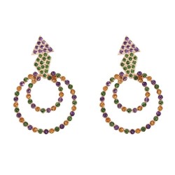  geometry all-Purpose trend fashion earrings Earring woman
